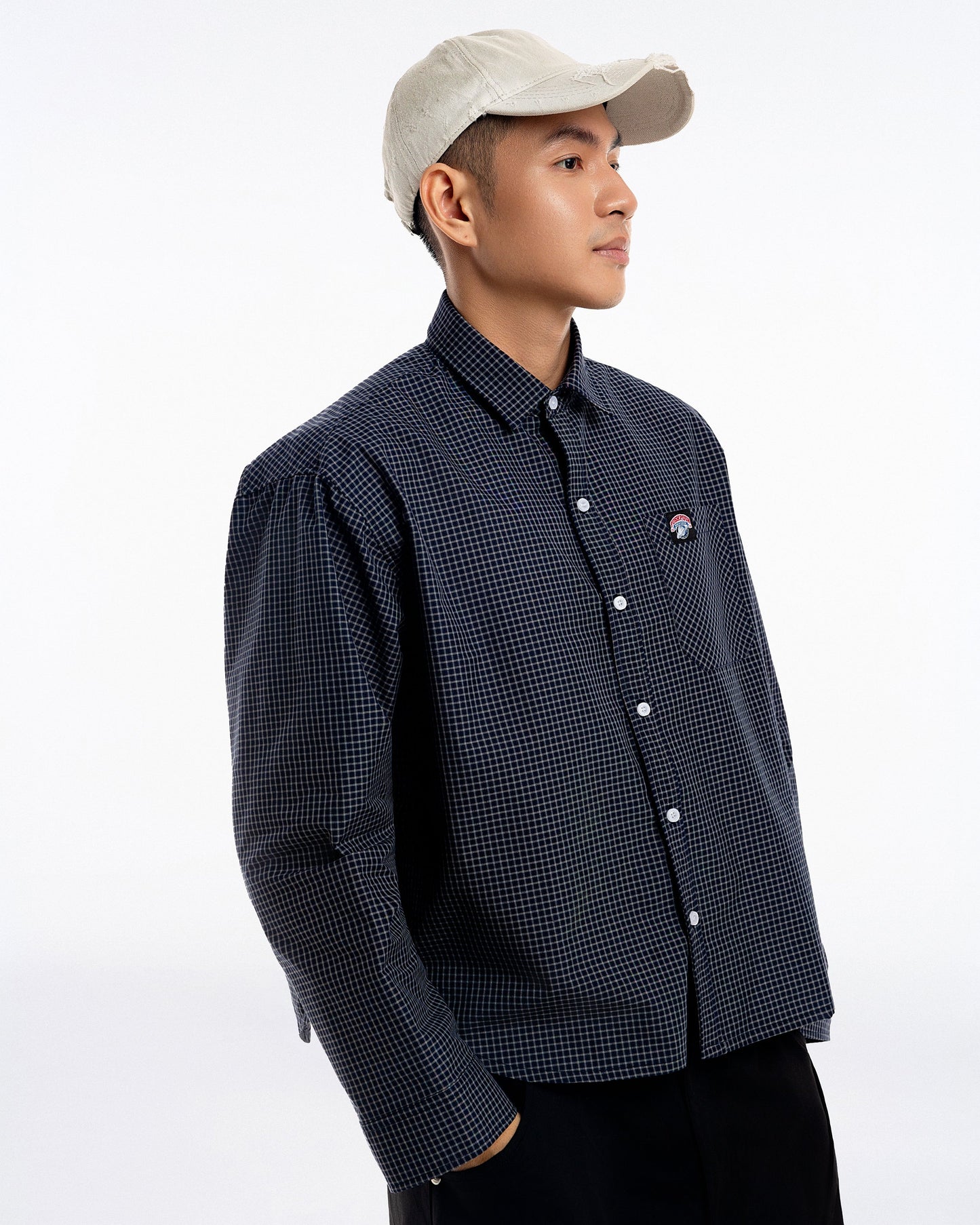 Gingham Oversize Shirt