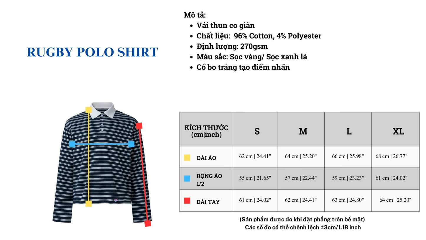 RUGBY POLO SHIRT