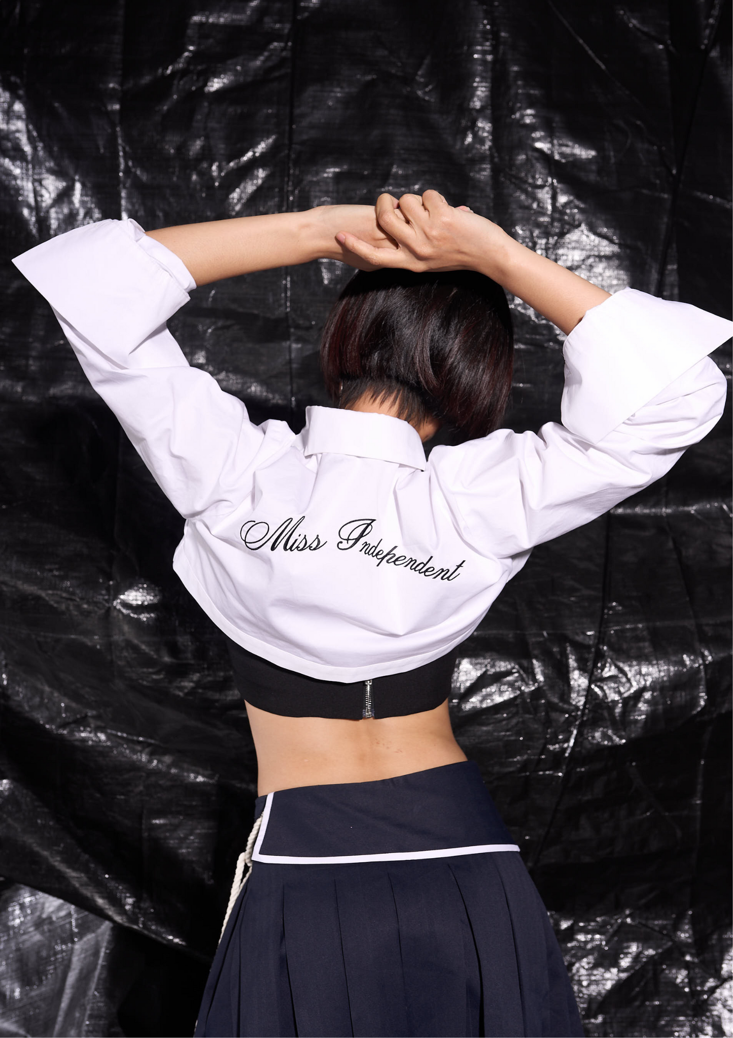 PUFFBALL CROP SHIRT - Push Push