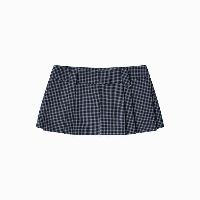 Gingham Mini Skirt