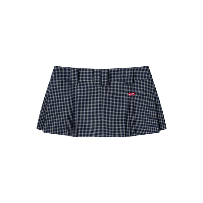 Gingham Mini Skirt
