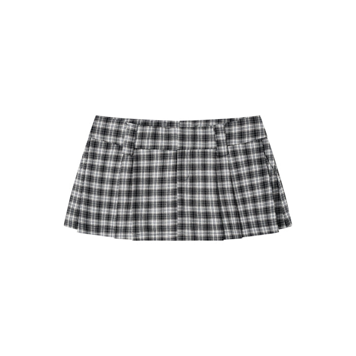 Gingham Mini Skirt