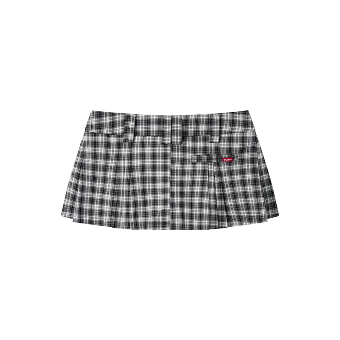 Gingham Mini Skirt
