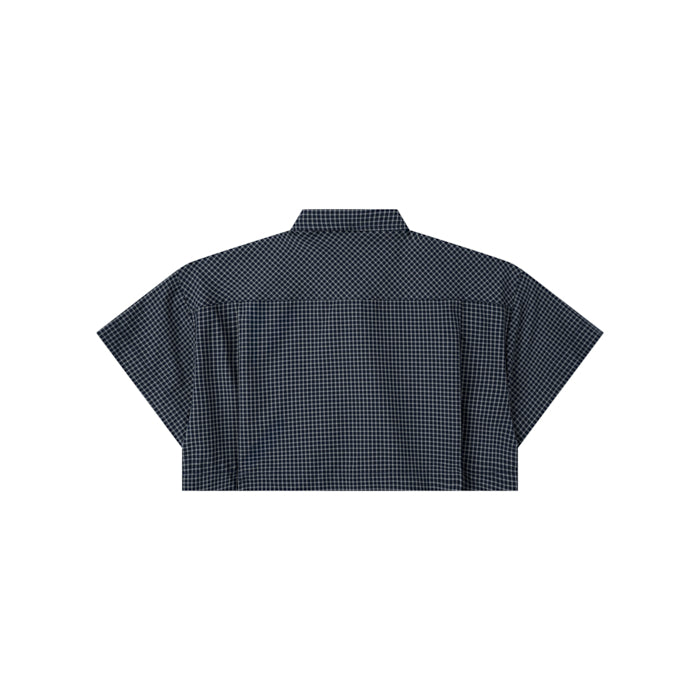 Gingham Crop Shirt