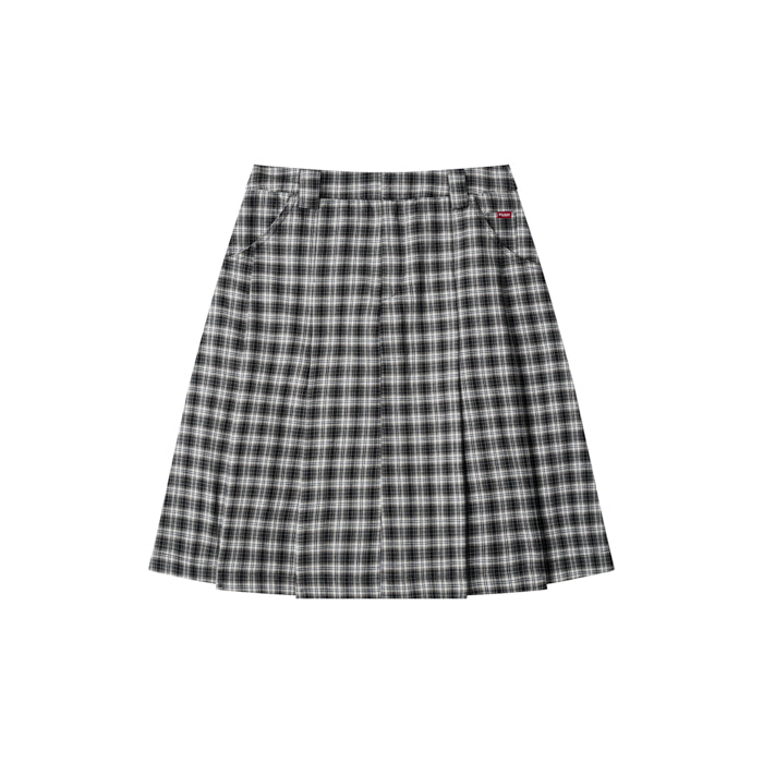 Gingham Midi Skirt
