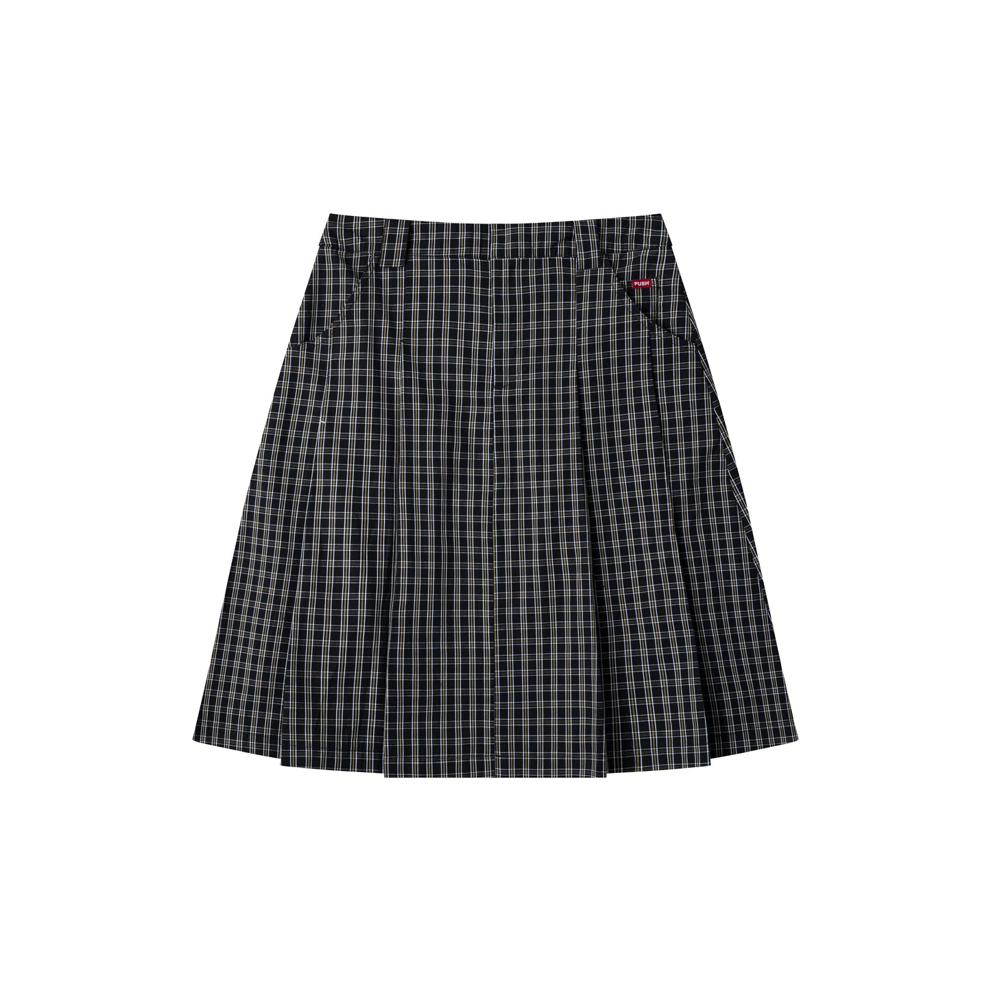 Gingham Midi Skirt
