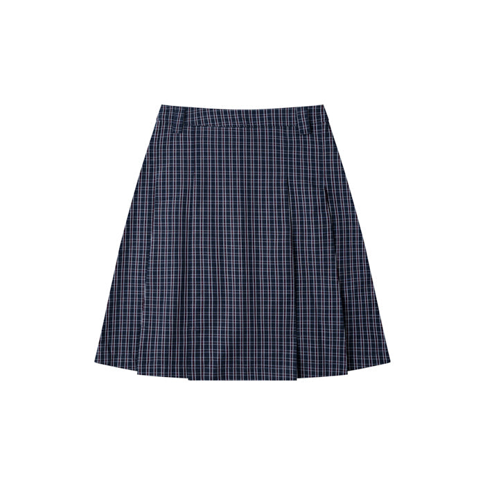 Gingham Midi Skirt