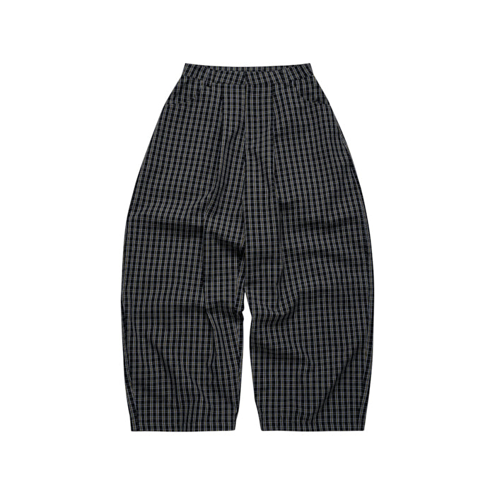 Gingham Wide Pants