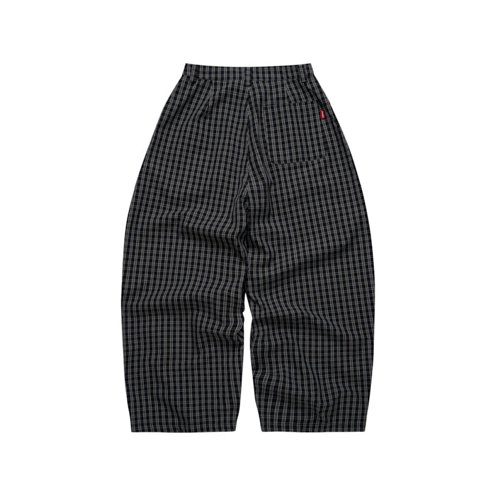 Gingham Wide Pants