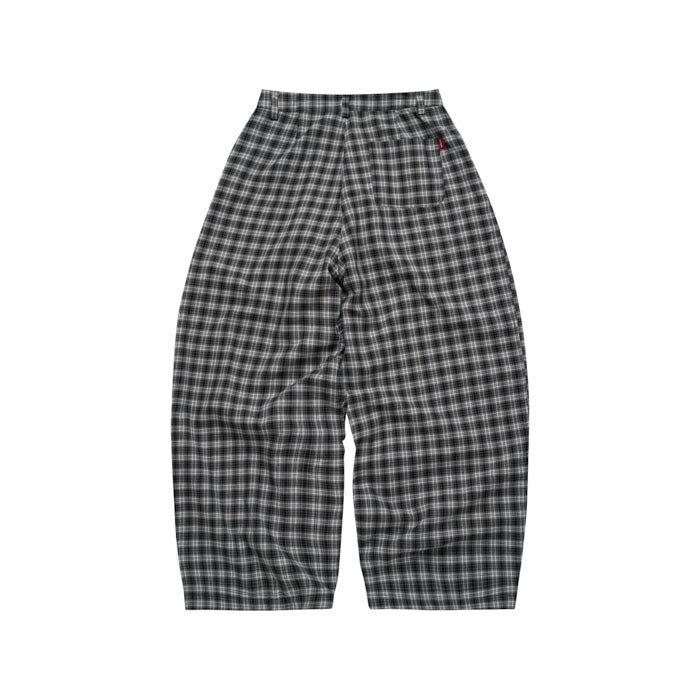 Gingham Wide Pants
