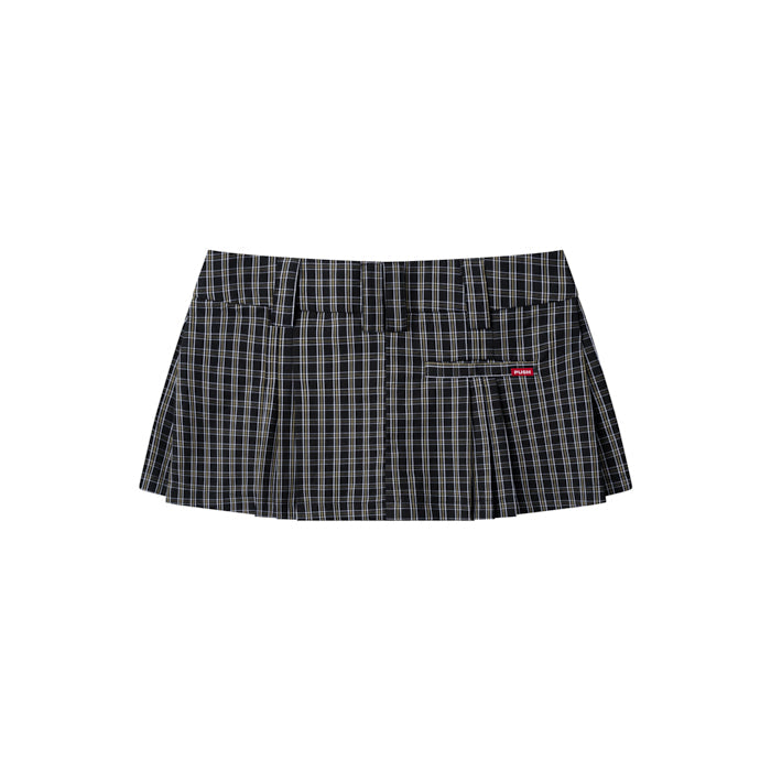Gingham Mini Skirt