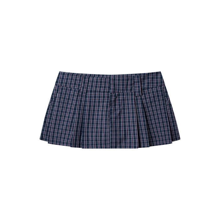 Gingham Mini Skirt