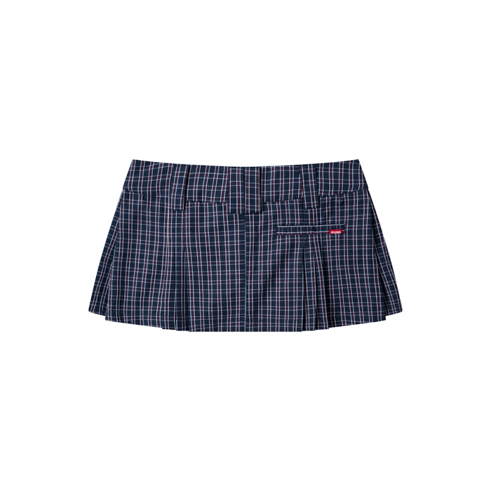 Gingham Mini Skirt