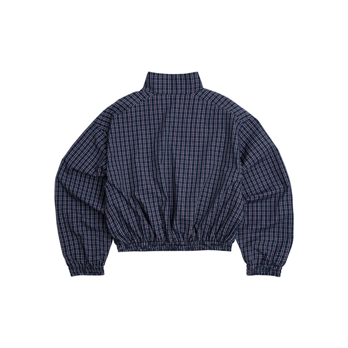 Gingham Zip Jacket