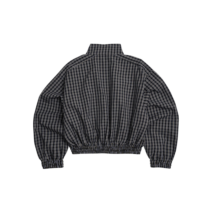 Gingham Zip Jacket