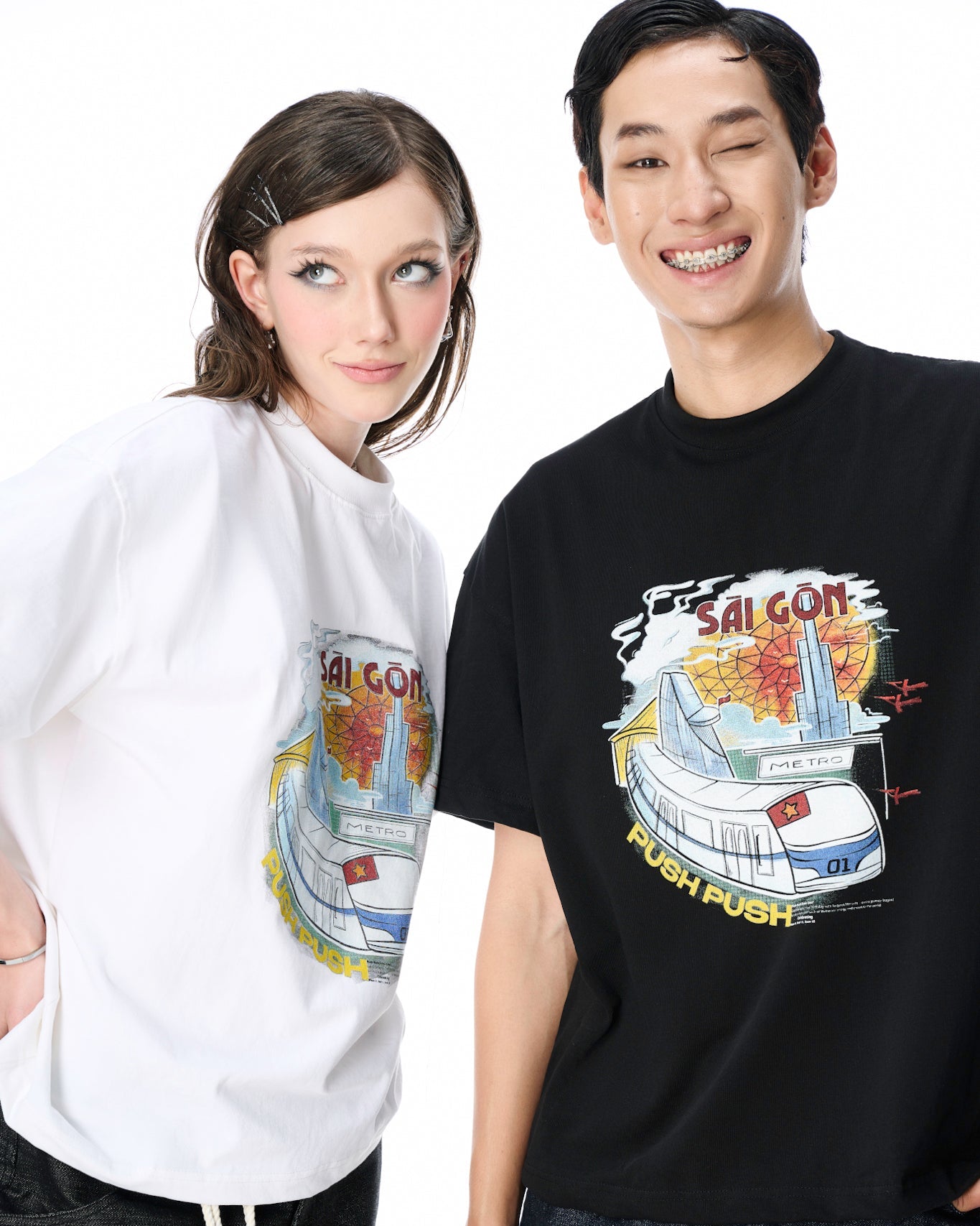 PUSHLINE SGN T-SHIRT (BOXY FIT)