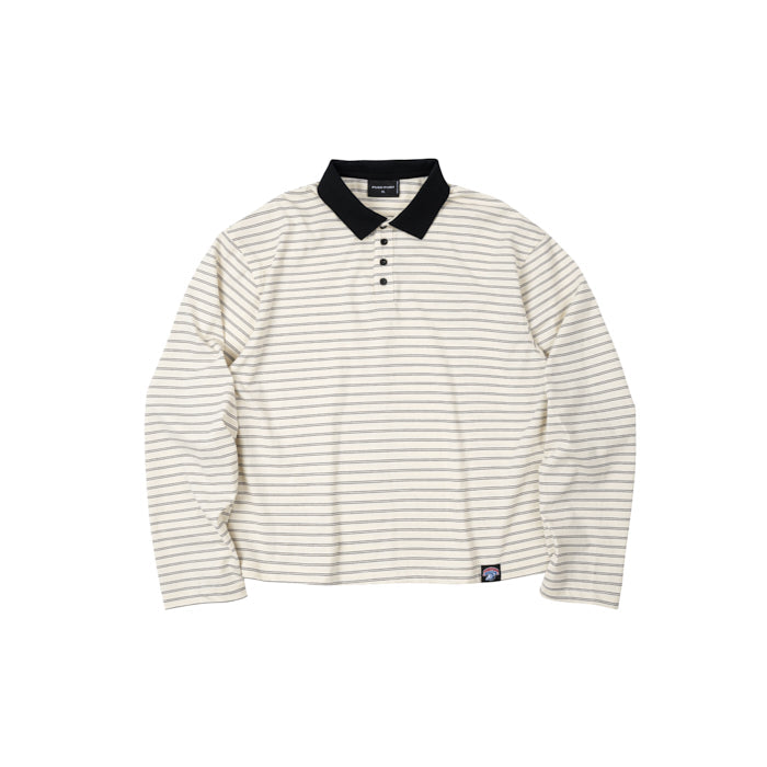 NOA Striped Polo Tee