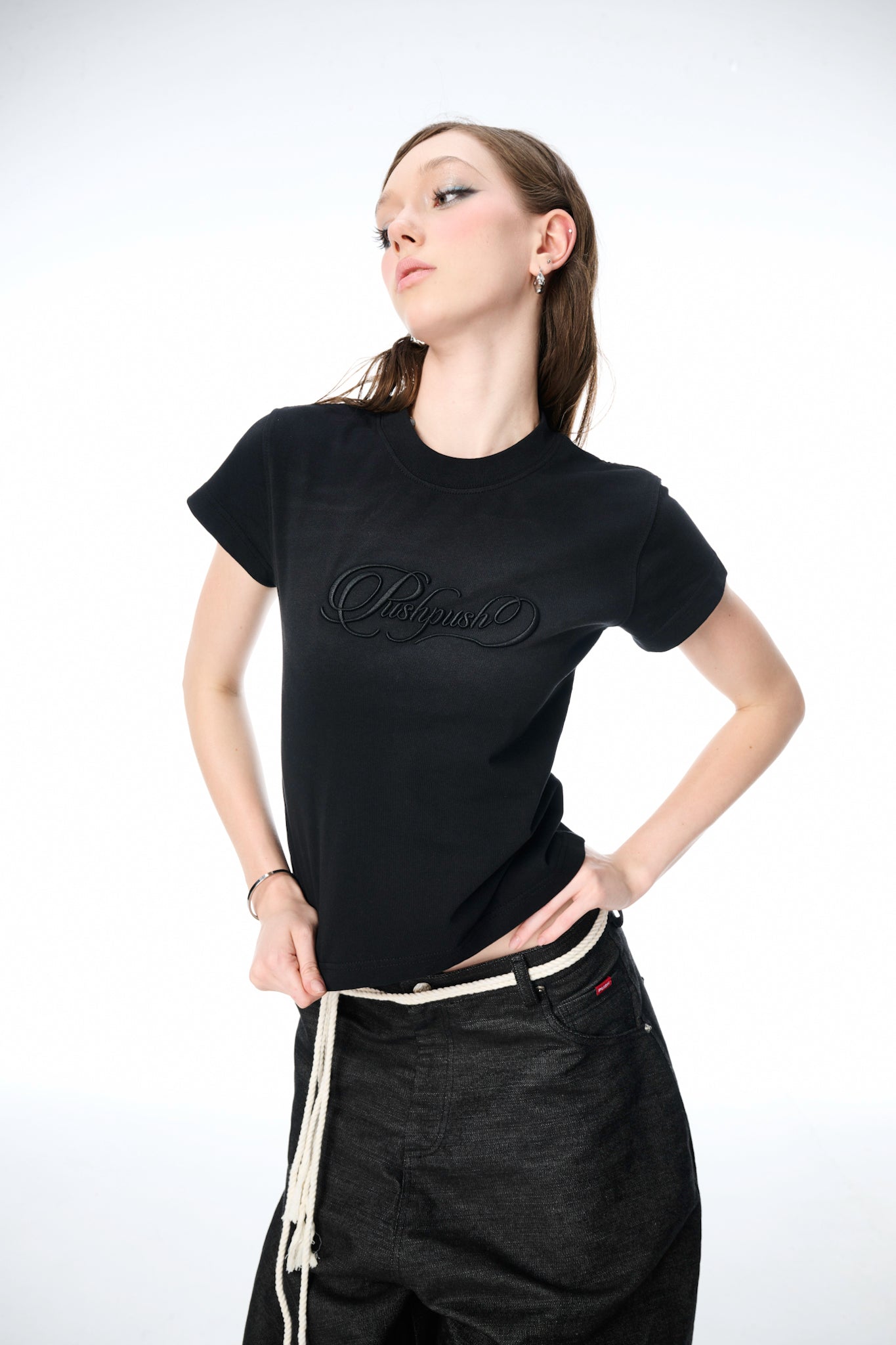 PP Embroidered Baby Tee