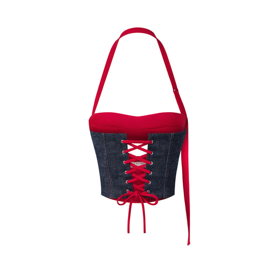RDC - RUBY DENIM SELVEDGE CORSET