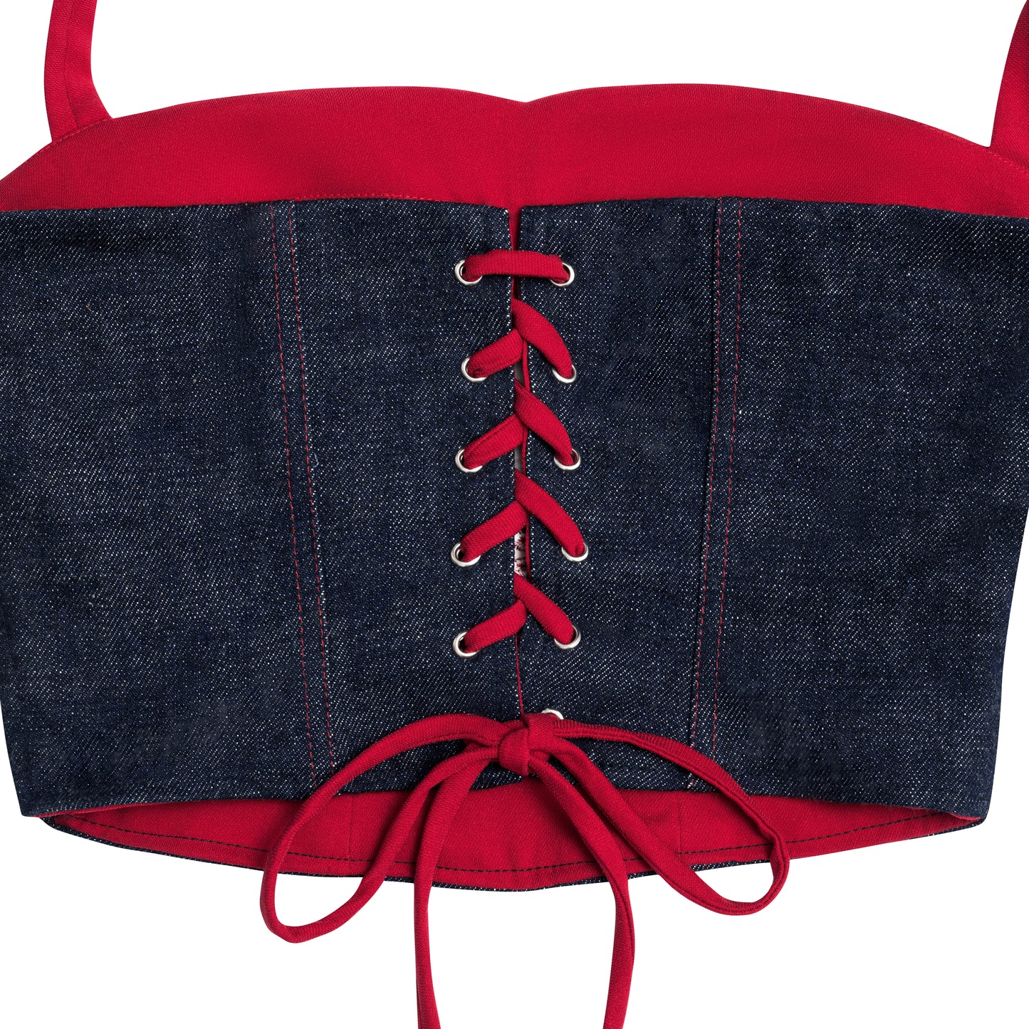 RDC - RUBY DENIM SELVEDGE CORSET