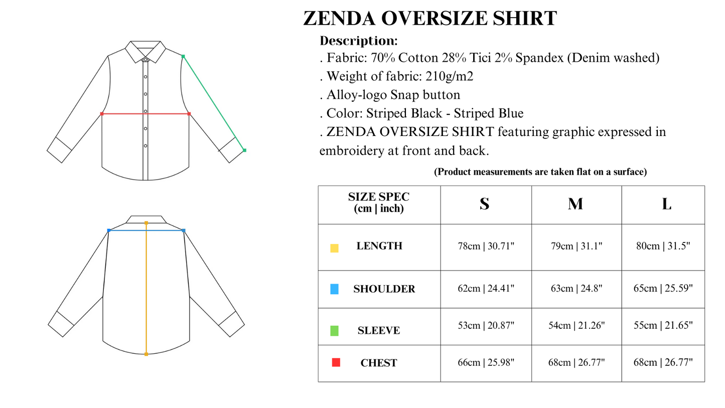 ZENDA OVERSIZE SHIRT