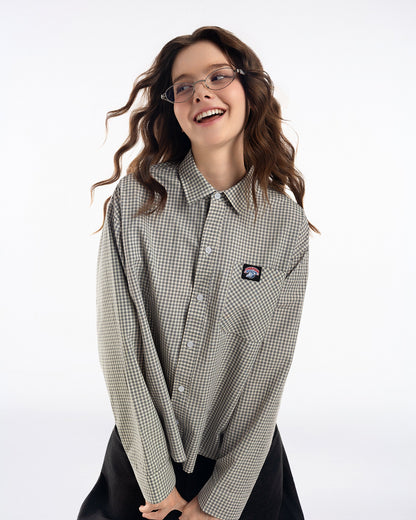 Gingham Oversize Shirt