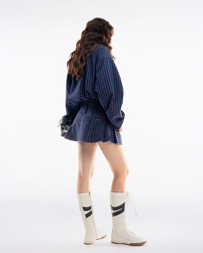 Gingham Mini Skirt