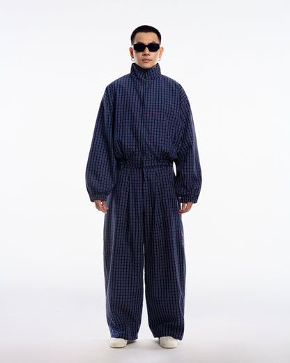 Gingham Wide Pants