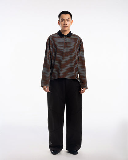MILO Striped Polo Tee