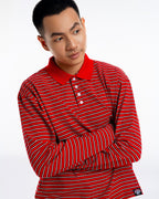 OLLY Striped Polo Tee