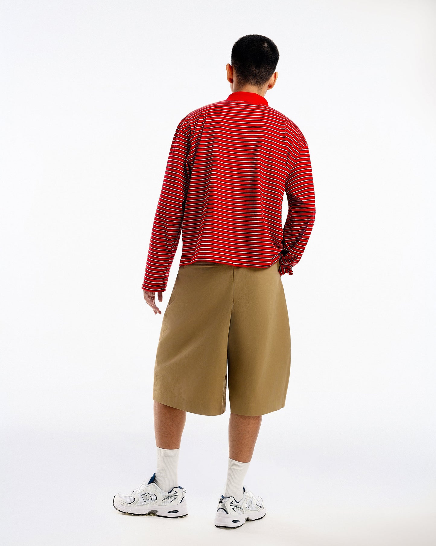OLLY Striped Polo Tee