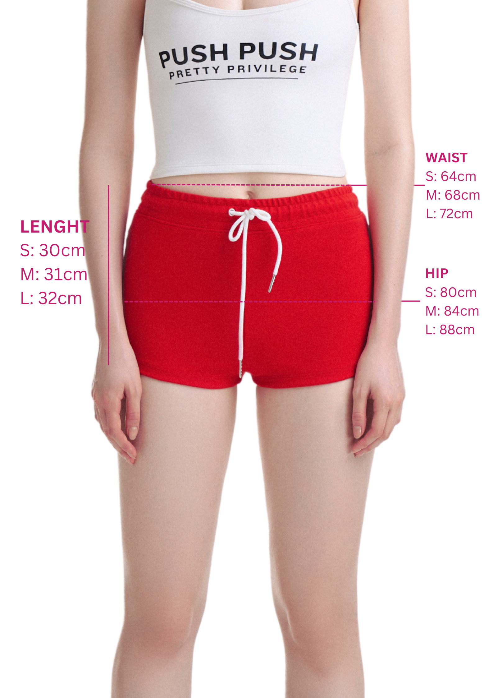CHERRY PIE SHORTS - Push Push