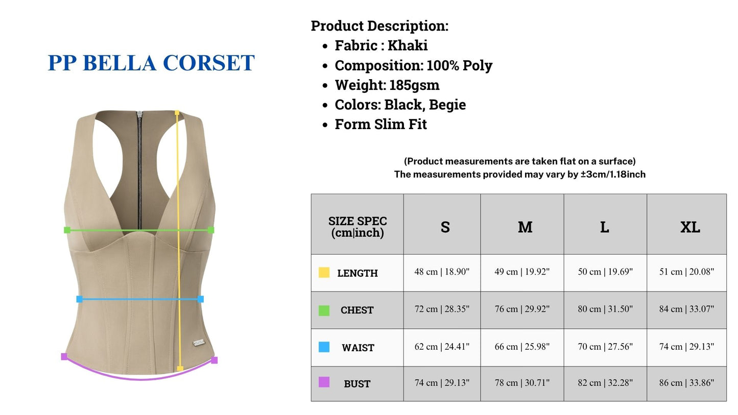 PP BELLA CORSET