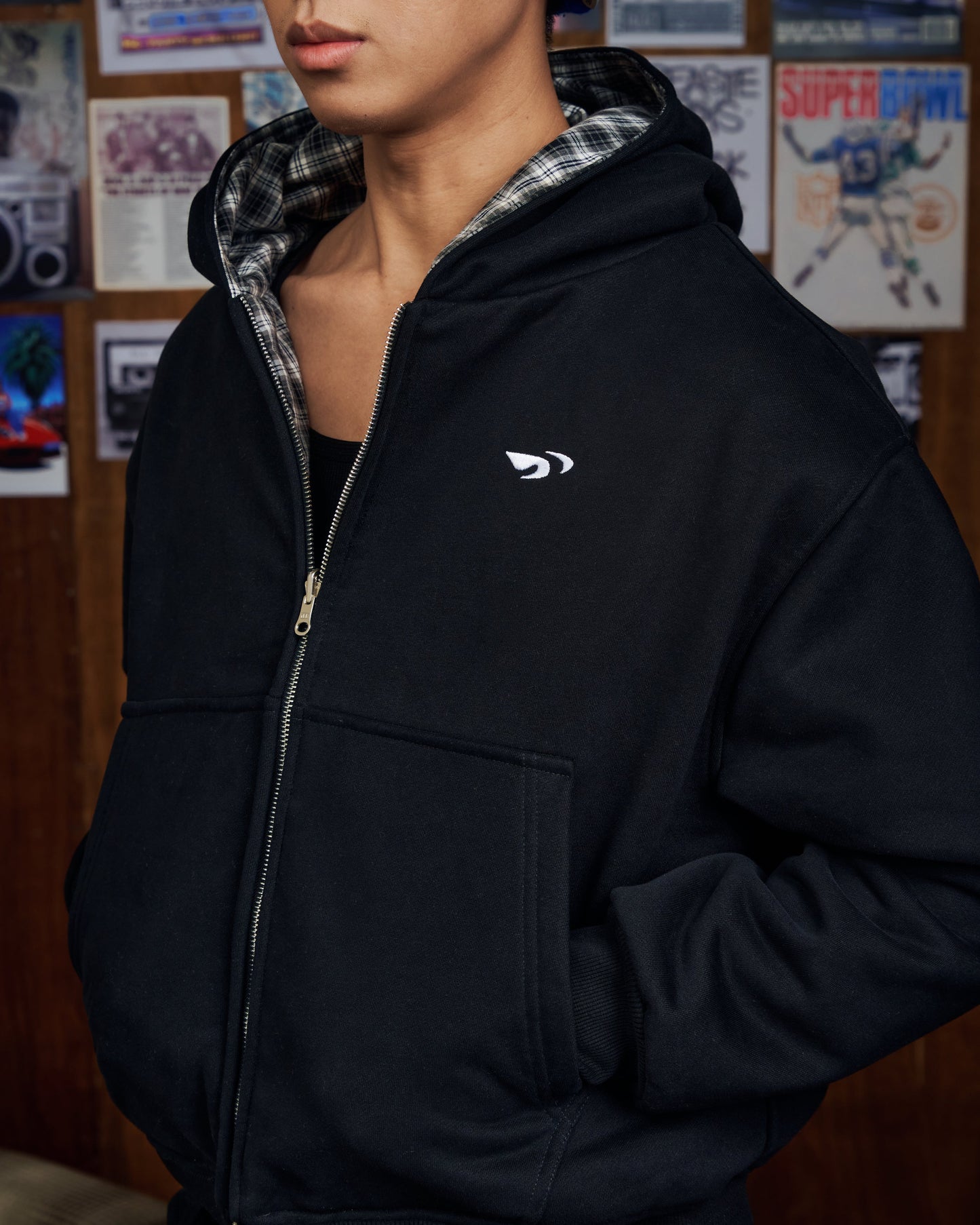 PP FLIPSIDE ZIP HOODIE