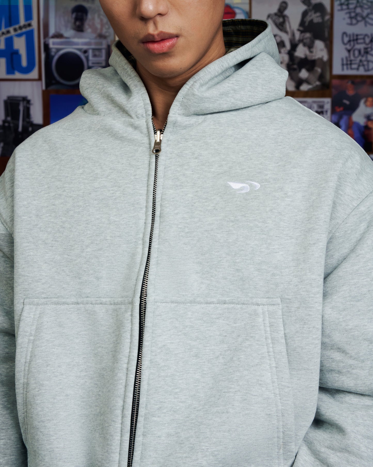 PP FLIPSIDE ZIP HOODIE