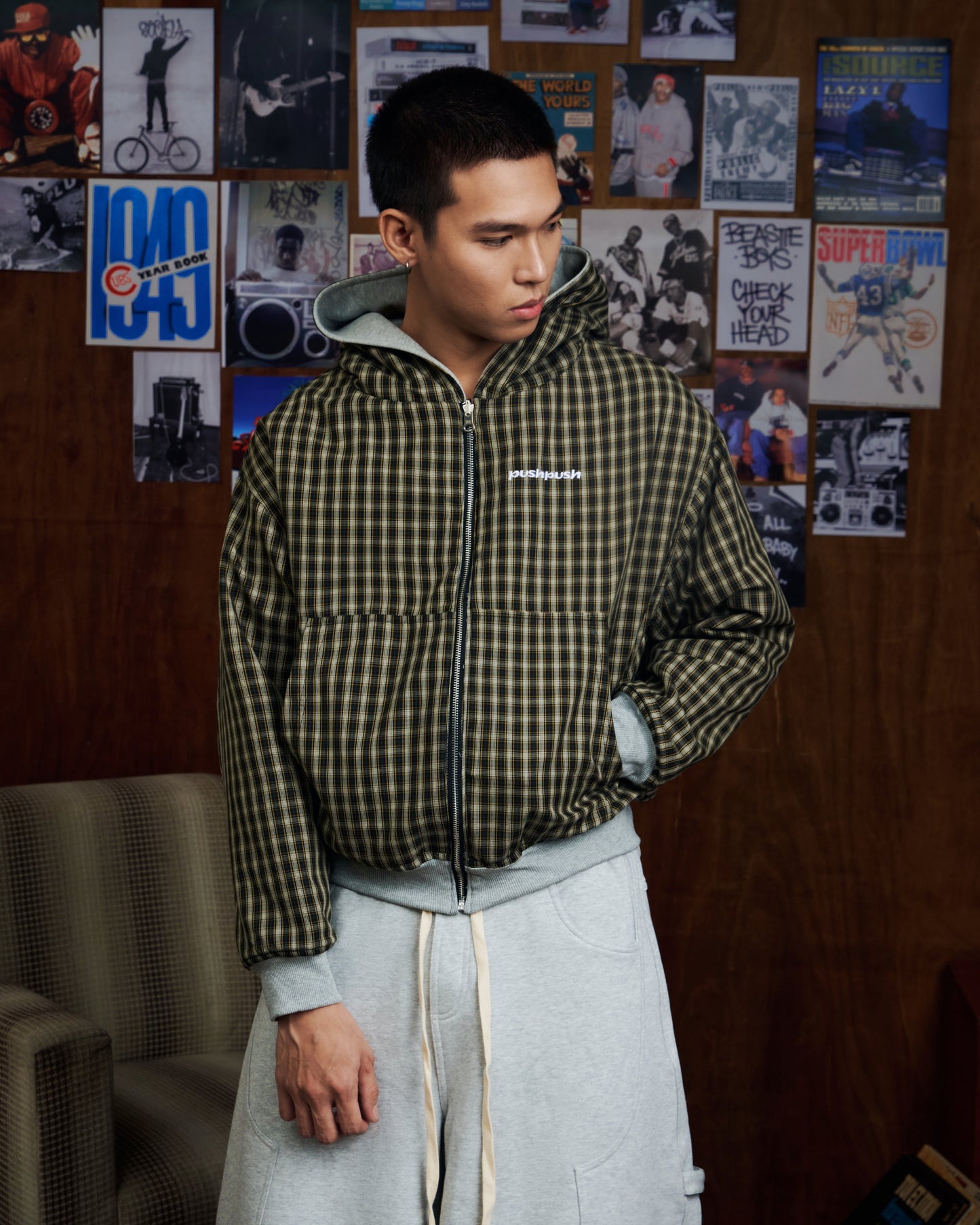 PP FLIPSIDE ZIP HOODIE