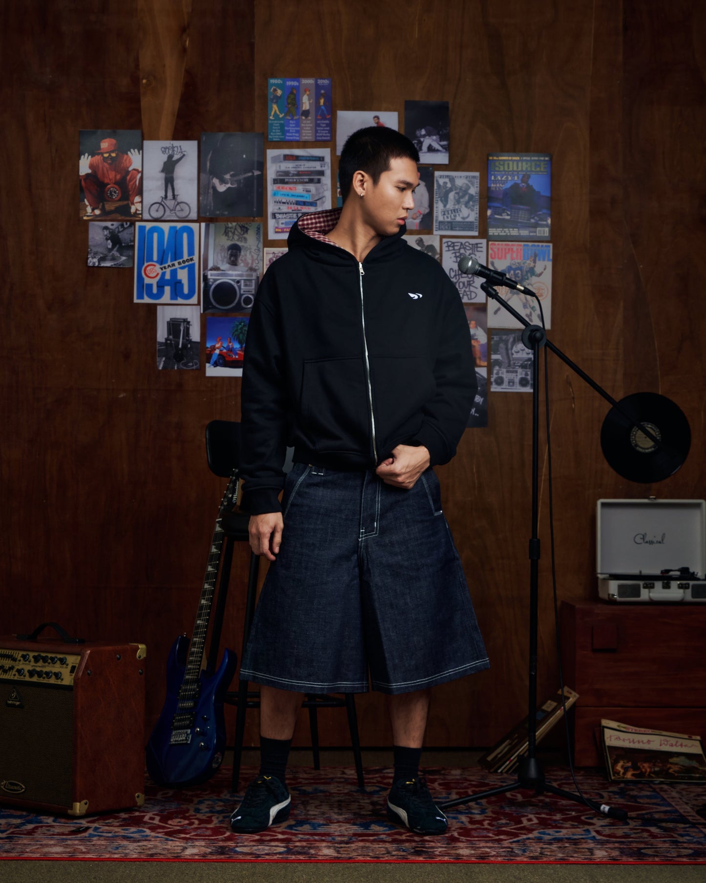 PP FLIPSIDE ZIP HOODIE