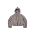 Gingham Half-Zip Hoodie