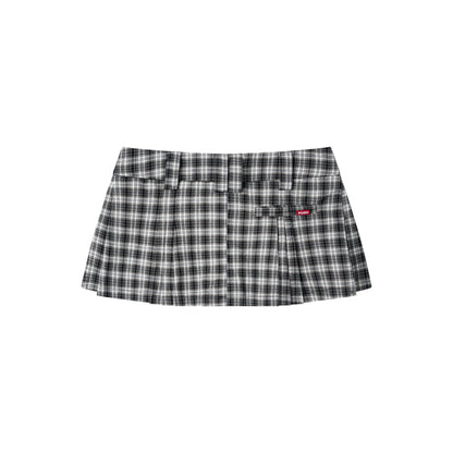 Gingham Mini Skirt