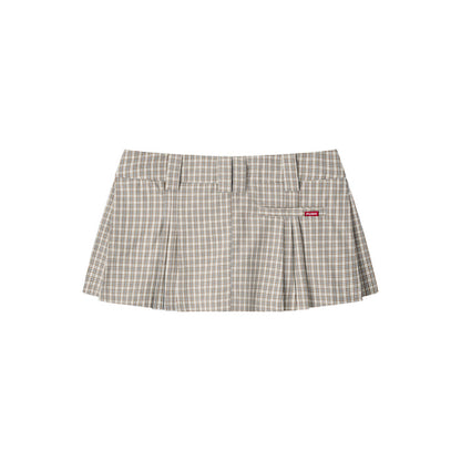 Gingham Mini Skirt