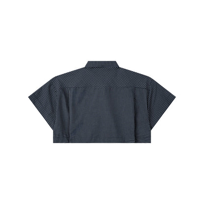 Gingham Crop Shirt