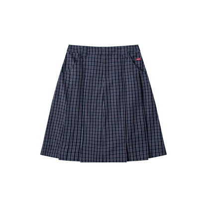 Gingham Midi Skirt