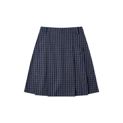 Gingham Midi Skirt