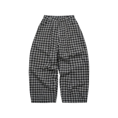 Gingham Wide Pants