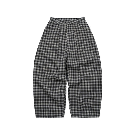 Gingham Wide Pants
