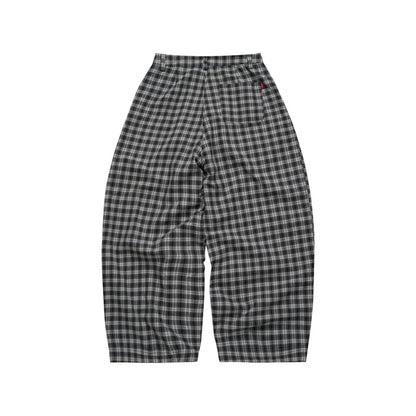 Gingham Wide Pants