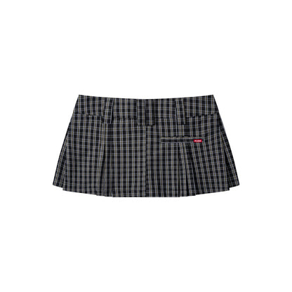 Gingham Mini Skirt