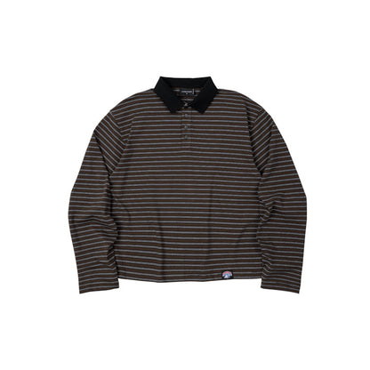 MILO Striped Polo Tee