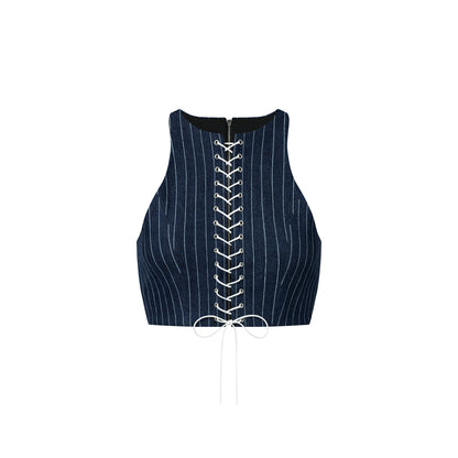 PUSHIE STRIPED CORSET