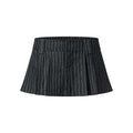 PUSHIE STRIPED MINI SKIRT - Push Push